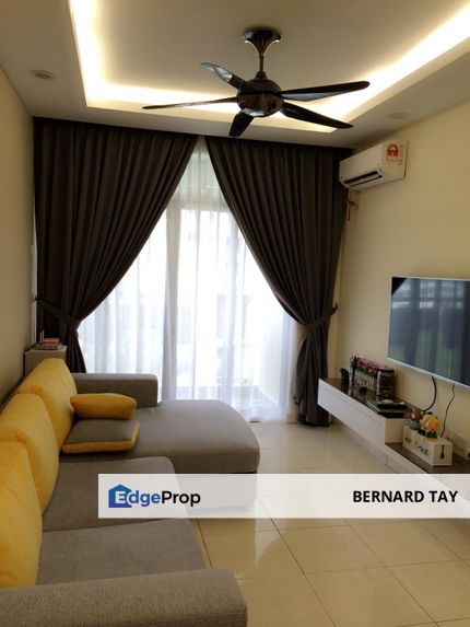 Fully Furnished 3 Rooms MRT Perdana View Condominium Damansara Perdana Petaling Jaya For Sale, Selangor, Damansara Perdana