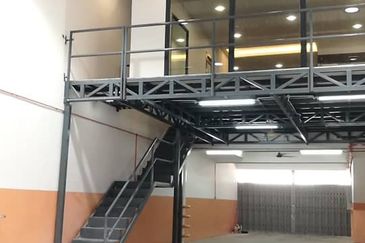 Renovated 2.5 Storey Factory Warehouse Taman Perindustrian Belmas Johan Rawang For Rent