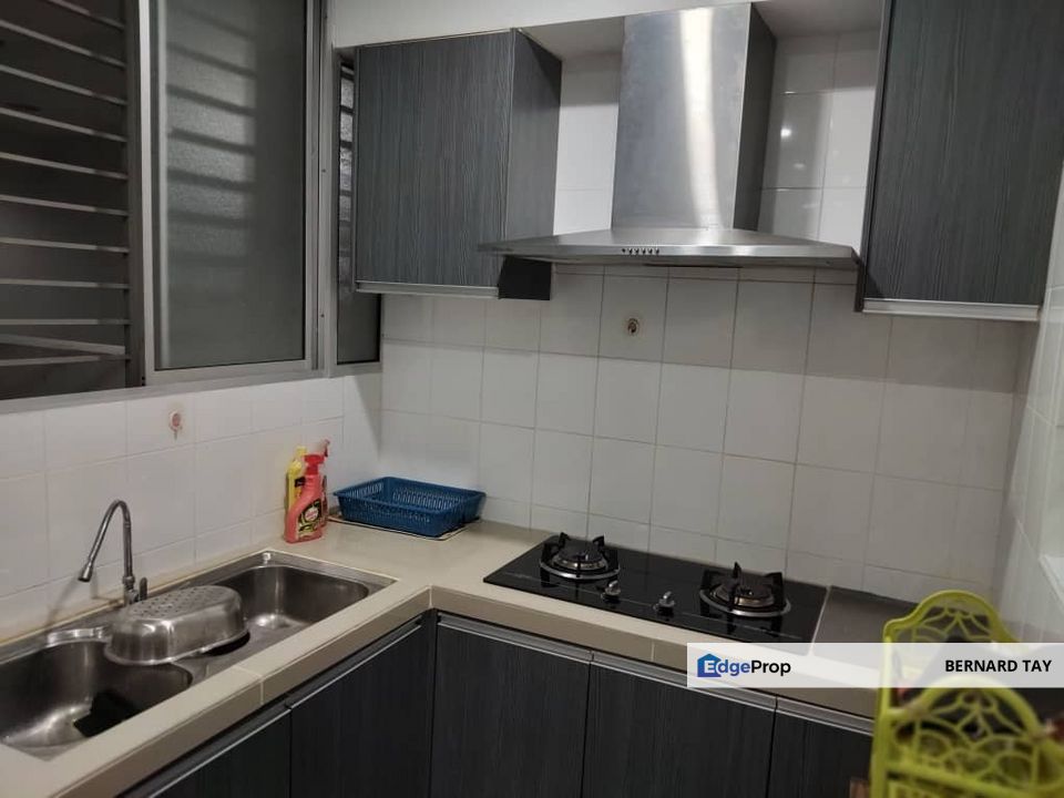 Fully Furnished 3 Rooms Condo LRT K Boulevard Puchong For Rent, Selangor, Bandar Puteri Puchong