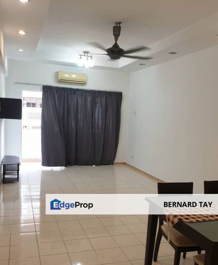 Partially Furnished 3 Rooms Condo LRT Jalil Damai Apartments Bukit Jalil For Rent, Kuala Lumpur, Bukit Jalil