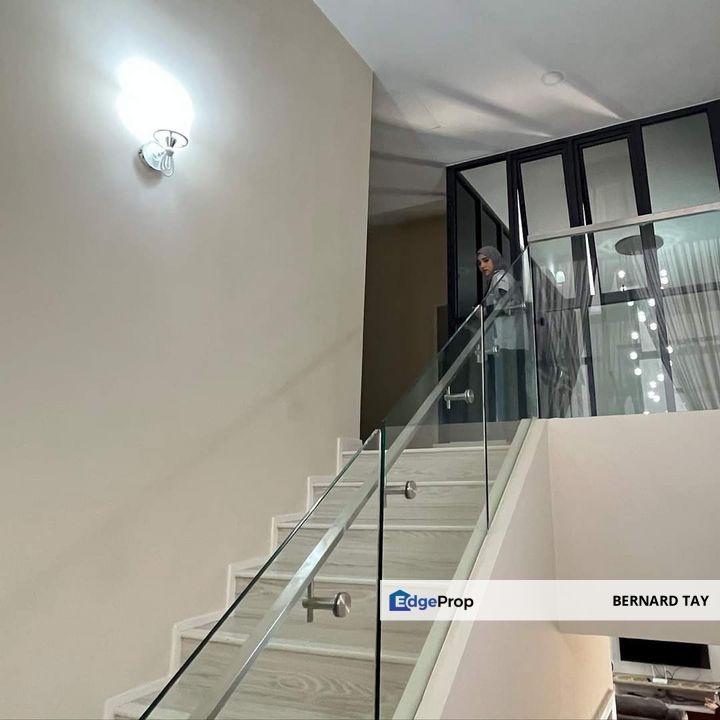 Freehold Renovated Duplex Apartment 4 Rooms Condo LRT MRT M City Ampang Kuala Lumpur For Sale, Kuala Lumpur, Ampang