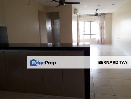 Partially Furnished Apartment 3 Rooms Condo LRT MRT 1 Petaling Residences Sungai Besi Sri Petaling For Sale, Kuala Lumpur, Sungai Besi