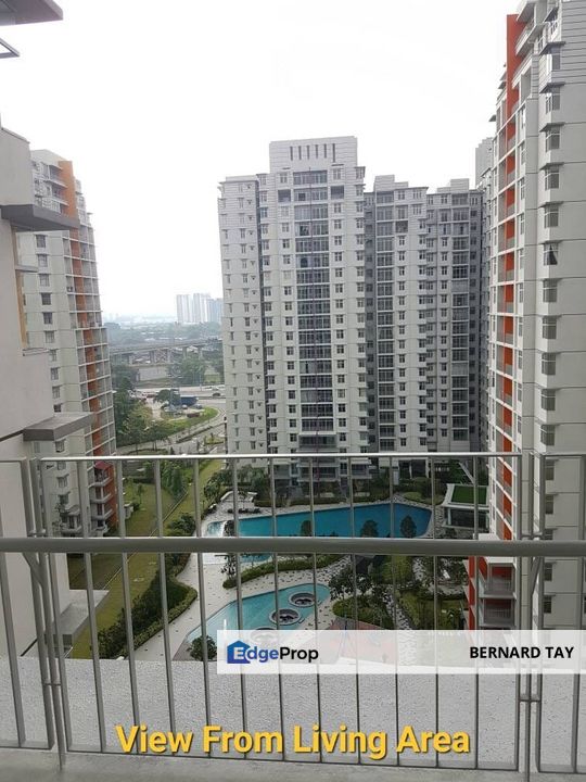 Partially Furnished Apartment 3 Rooms Condo LRT Midfields 2 Salak South Sungai Besi For Sale, Kuala Lumpur, Salak Selatan