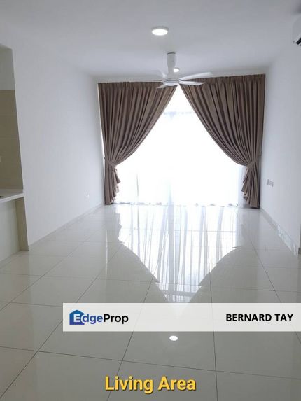 Partially Furnished Apartment 3 Rooms Condo LRT Midfields 2 Salak South Sungai Besi For Sale, Kuala Lumpur, Salak Selatan