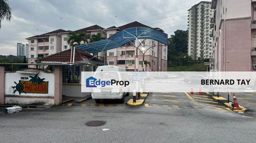 Freehold Apartment 3 Rooms Ground Floor Desa Saujana Seri Kembangan Taman Sungai Besi Indah For Sale, Selangor, Seri Kembangan