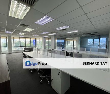 Fully Furnished Office Space LRT Wisma Bangsar 8 Bangsar Kuala Lumpur For Rent, Kuala Lumpur, Bangsar