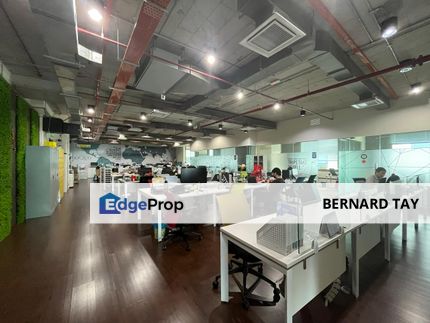 Fully Furnished Office Space LRT KTM Menara Pacific KL Eco City Mid Valley Bangsar Kuala Lumpur For Rent, Kuala Lumpur, Bangsar