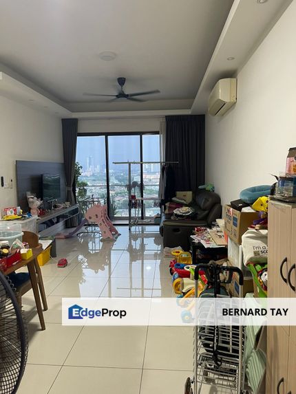 Renovated Partially Furnished 3 Rooms LRT Park Villa Condominium Bandar Puchong Jaya For Rent, Selangor, Puchong