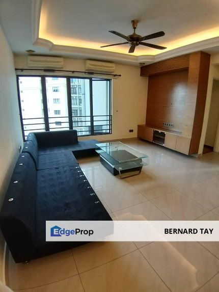 Partially Furnished 3 Rooms Condo Desa Permai Taman Desa For Rent, Kuala Lumpur, Taman Desa 