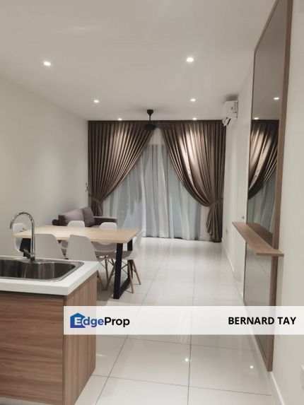 Fully Furnished 3 Rooms Condo MRT Unio Residence Kepong For Rent, Kuala Lumpur, Kepong