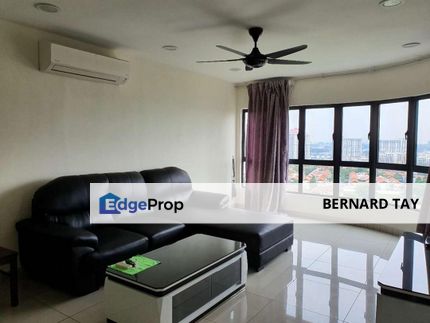 Freehold Fully Furnished 3 Rooms Condo LRT Maisson Residence Ara Damansara For Sale, Selangor, Ara Damansara