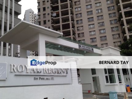 Freehold 3 Rooms Condo MRT Royal Regent Sri Putramas 3 Dutamas Jalan Kuching For Sale, Kuala Lumpur, Dutamas