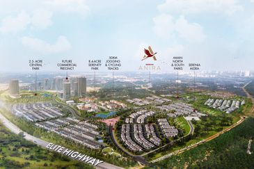 Freehold Double Storey Terrace House Serenia Anira Serenia City Dengkil Sepang For Sale