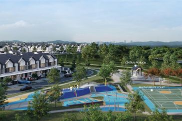 Freehold Double Storey Terrace House Serenia Anira Serenia City Dengkil Sepang For Sale