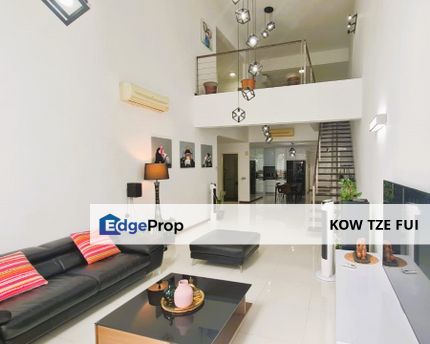 Extra Big Suasana Sentral Loft Condo Fully Furnished Duplex Penthouse Sale, Kuala Lumpur, KL Sentral