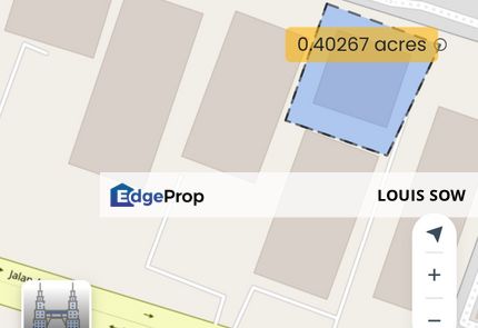 Jalan ampang commercial land for rent. Location nearby Starbucks , Kuala Lumpur, Ampang
