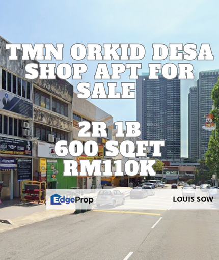 Taman orkid desa Shop apartment walk up RM110K. Good own use , Kuala Lumpur, Cheras