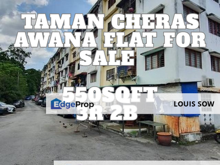 Taman cheras awana flat walk up, Selangor, Cheras