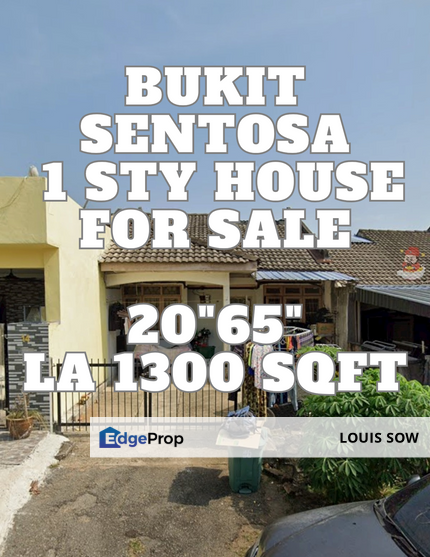 Taman Bukit sentosa 1 Storey house /walking distance sekolah/tamil/surau/lotus, Selangor, Rawang