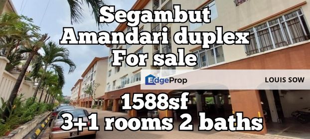Segambut Amandari duplex /renovated /4 Room 4 bath, Kuala Lumpur, Segambut