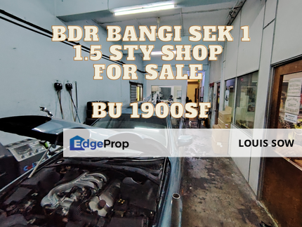 Bangi dekat golf club 1.5sty shop, Selangor, Bangi