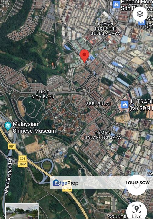 Taming Jaya Flat land industrial zone , Selangor, Balakong