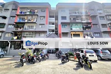 URGENT Lembah maju flat for sale. 3rd floor. Balcony. Full loan. Rm130k, Selangor, Ampang