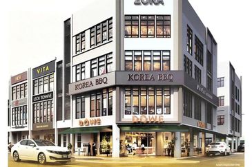 For Sale Rm1.3m Plus New Project, 3-Storey Shop Office @ Gelang Patah Johor Bahru 