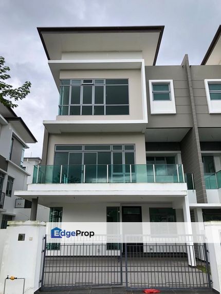 Freehold Unblock View G&G Three Storey Semi D House @ Jalan Serambi The Cove For Sale , Johor, 