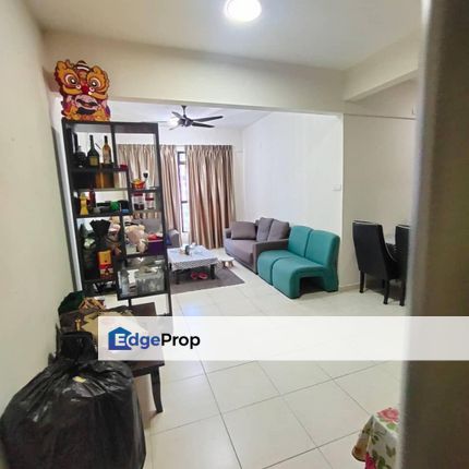 Partailly Furnished G&G Level 17 Service Apartment @ The Garden Residence For Sale , Johor, Skudai