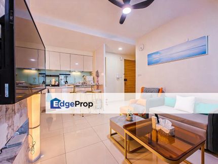 Freehold Partially Furnished Studio Service Apartment @ Teega Suites For Sale , Johor, 