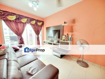 Fully Furnished Partially Renovated High Floor Apartment @ Kipark Tampoi Indah For Sale , Johor, Tampoi