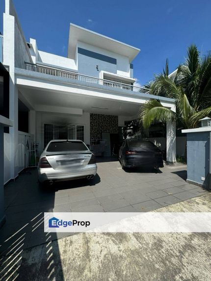 Freehold Fully Furnished Renovated Double Storey Cluster House @ Taman Pulai Hijauan Kangkar Pulai For Sale , Johor, Kangkar Pulai
