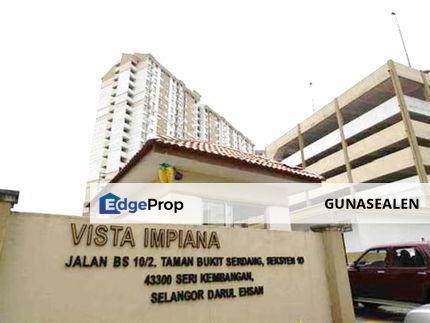 Vista Impiana Condo, Taman Bukit Serdang, Sri Kembangan For Sale, Selangor, Seri Kembangan