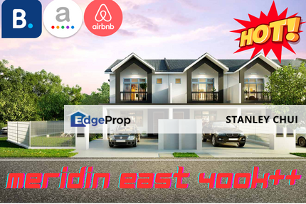 New Launch Double Storey Terrace House Cheapest in JB - Meridin East, Johor, Pasir Gudang