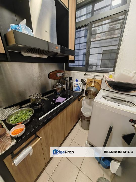 Selayang 18 Condominium 1017sf 3 rooms 2 bathrooms Fully furnished and renovated near Kepong Rawang, Selangor, Selayang