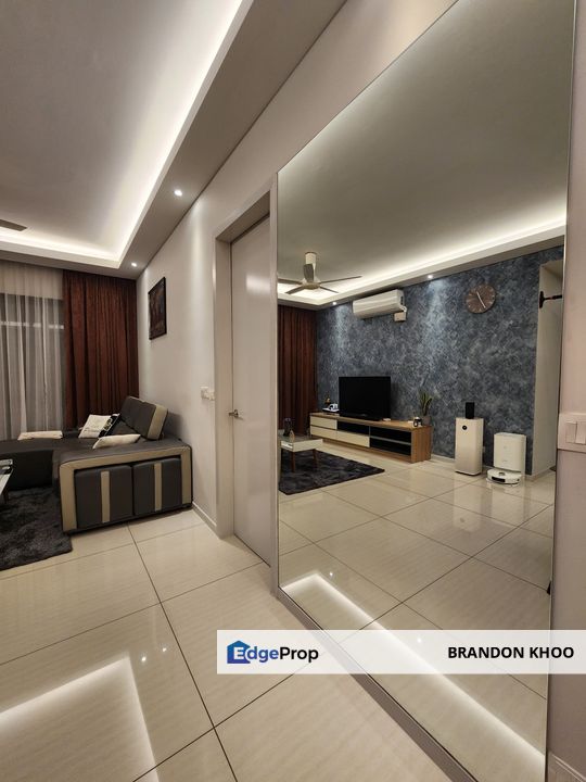 Seri Riana 1259sf 4 rooms 2 bathrooms 2 car parks non bumi renovated near wangsa 9 villa wangsamas irama , Kuala Lumpur, Wangsa Maju