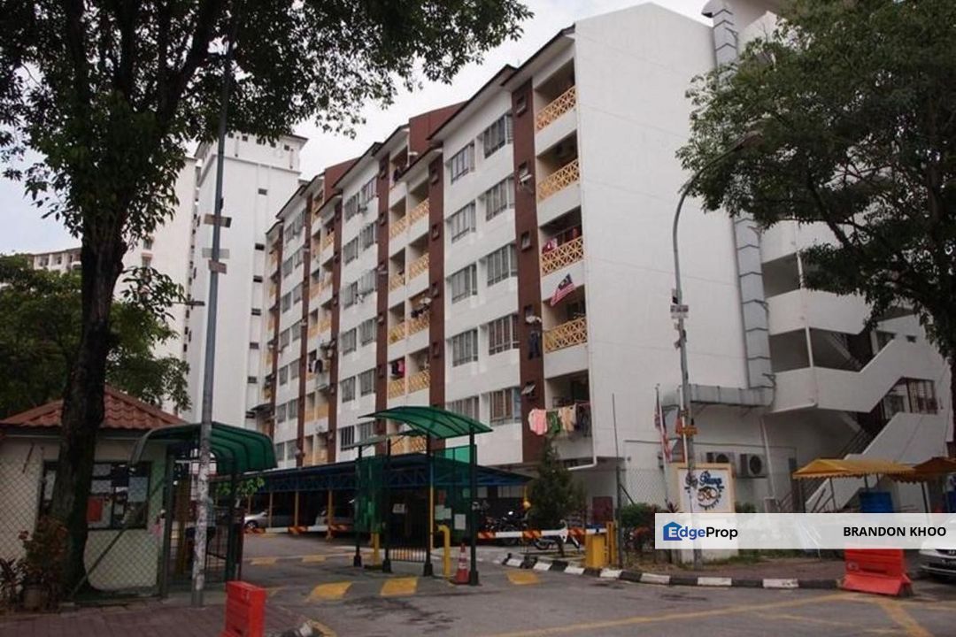 Sri pelangi condo 930sf 3rooms 2bathrooms freehold block 130 freehold non bumi setapak ria condo prima setapak , Kuala Lumpur, Setapak