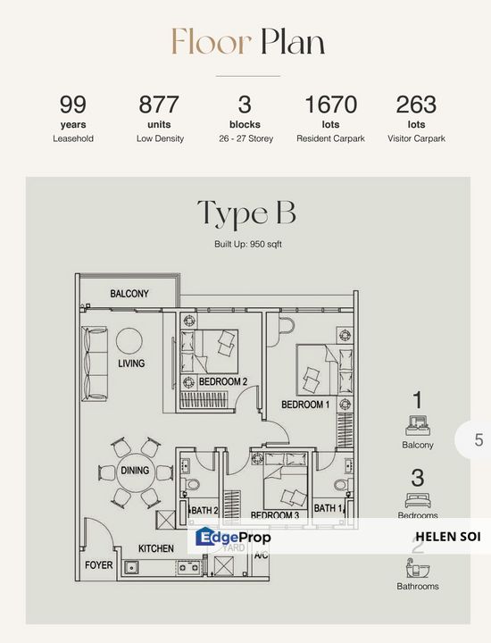 Tampoi Perling Full Loan New Launching Apartment, Johor, Tampoi