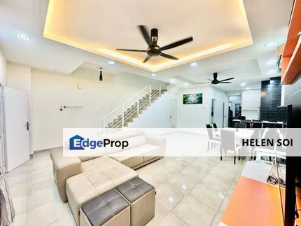 Taman Nusa Sentral Double Storey Terrace House Endlot , Johor, Nusajaya