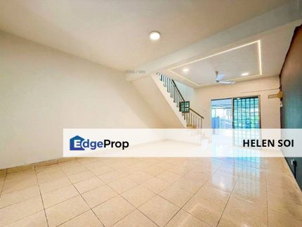 Taman Bestari Indah Double Storey Medium Low Cost House, Johor, Ulu Tiram