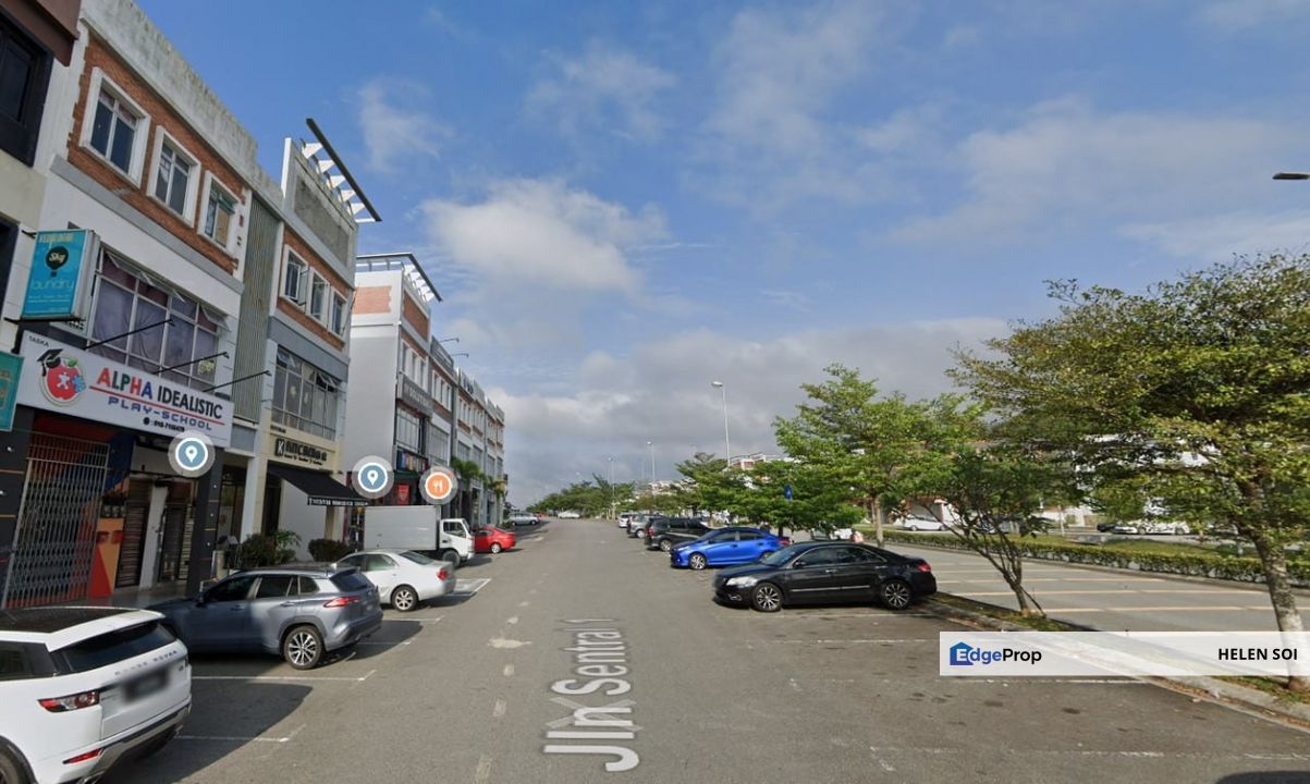 Taman Nusa Sentral Three Storey Shop Endlot, Johor, Nusajaya