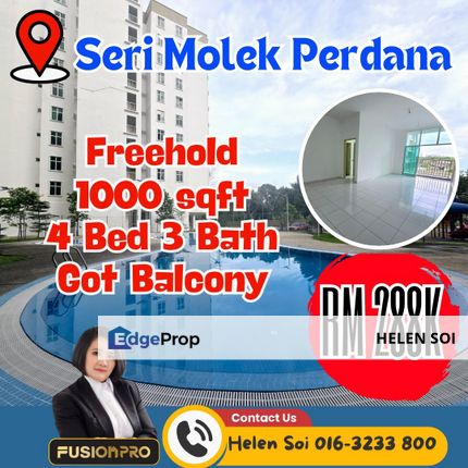 Taman Seri Molek Perdana Apartment , Johor, Johor Bahru