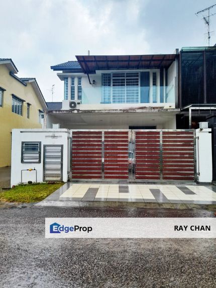 Desa Tebrau @ Jalan Harmonium Double Storey House End Lot For Sale, Johor, Johor Bahru