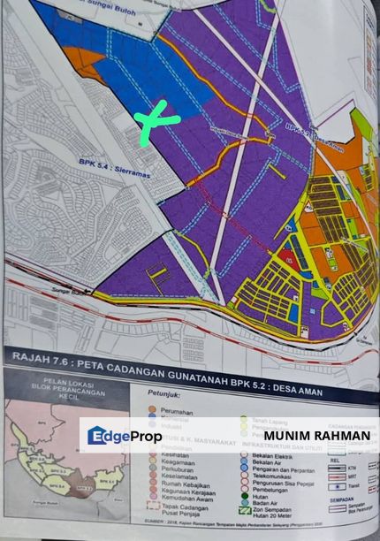Desa Aman Industrial Area Sungai Buloh Land For Sale, Selangor, Sungai Buloh