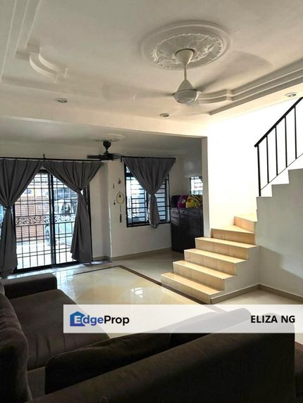 Skudai Kangkar pulai Taman Pulai Indah Full loan Renovated Double Storey Medium Cost For sale , Johor, Kangkar Pulai