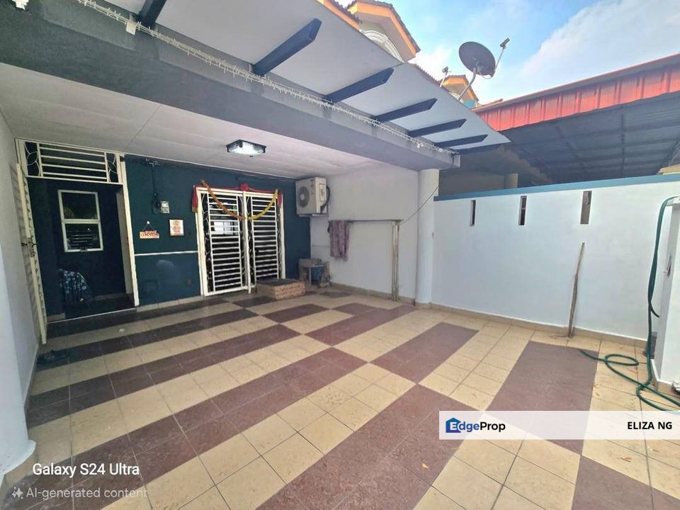 Ulu Tiram Bestari Indah Jalan Bestari Renovated Unblock View Facing Garden Double Storey for Sale, Johor, Ulu Tiram