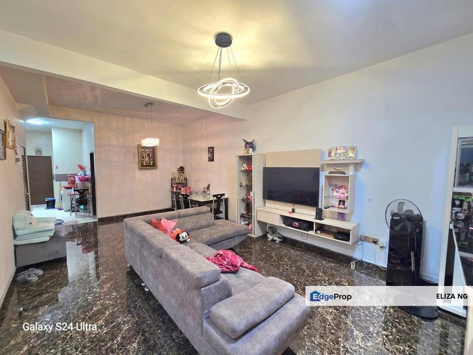 Ulu Tiram Bestari Indah Jalan Bestari Renovated Unblock View Facing Garden Double Storey for Sale, Johor, Ulu Tiram