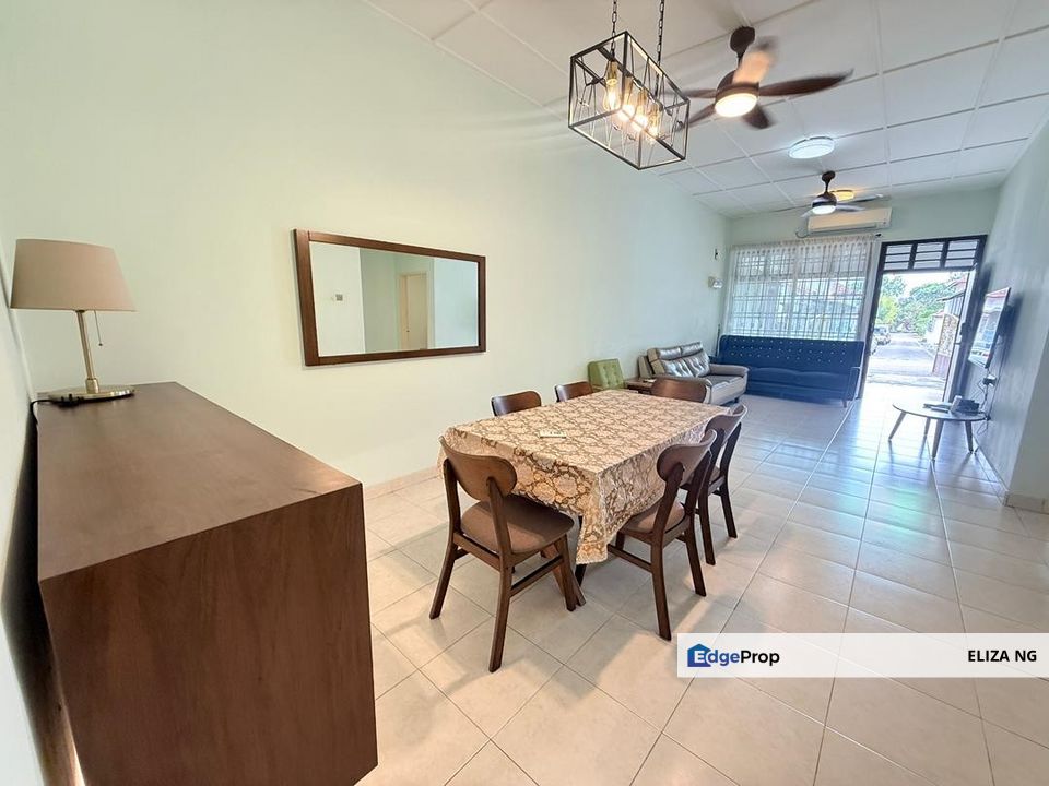 Ulu Tiram Pelangi Indah Jalan Ayu Facing Southeast Renovated Single storey Superlink for sale 24*80 , Johor, Ulu Tiram