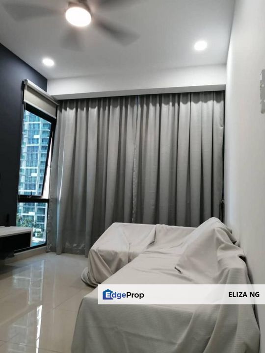 JB Town Wave Marina cove full loan Fully furnished apartment for Sale 553sqft, Johor, Johor Bahru